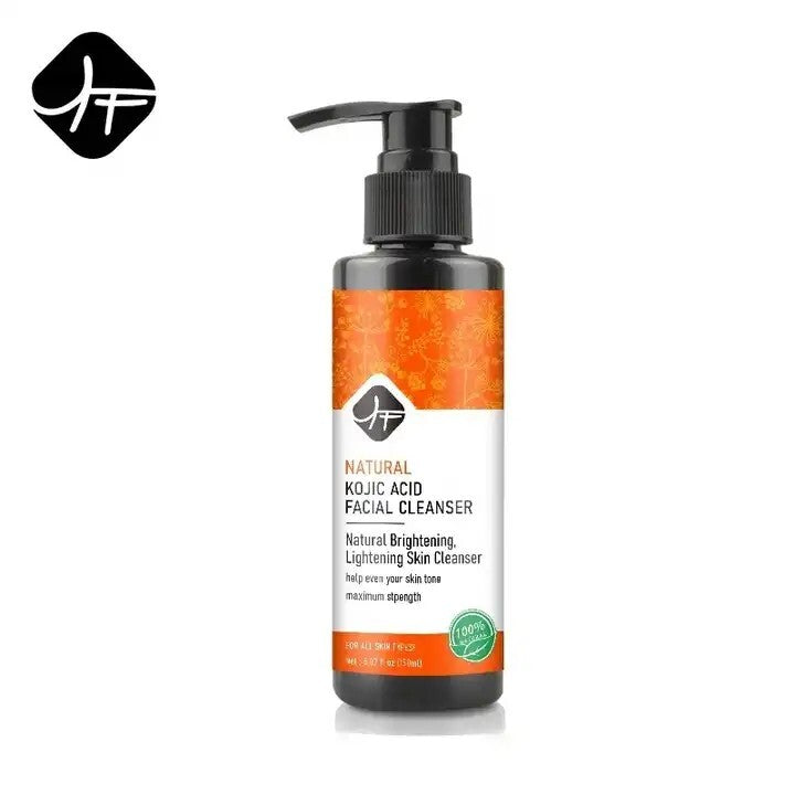 Natural Facial Cleansers - Charcoal, Kojic Acid, and Vitamin C