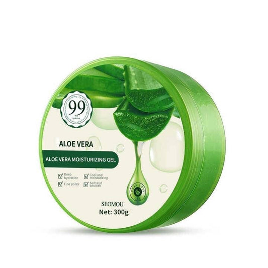 Fast Sunburn Relief - Aloe Vera Gel Hydrating Moisturizer For Face & Body